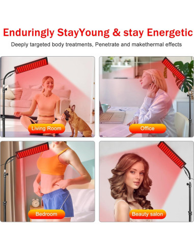 Lámpara de Terapia de Luz Roja ROEDAX-HAO 660/850nm LED