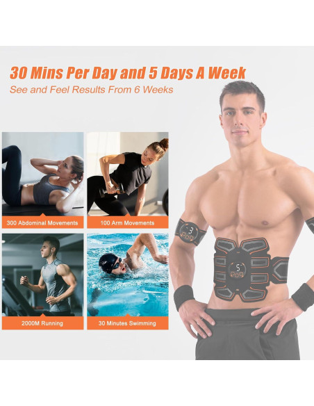 Cinturón de Entrenamiento Abdominal BLASET BFB-11 Unisex