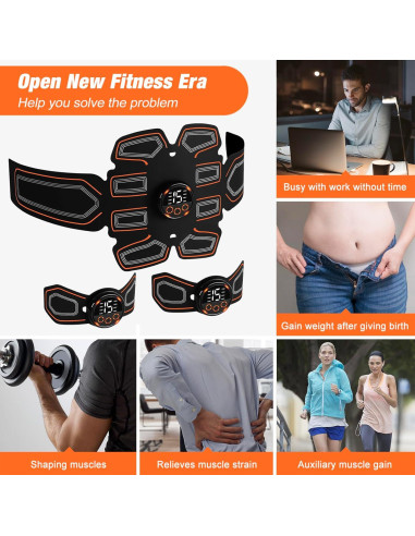 Cinturón de Entrenamiento Abdominal BLASET BFB-11 Unisex