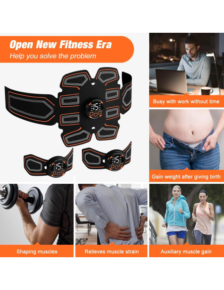 Cinturón de Entrenamiento Abdominal BLASET BFB-11 Unisex