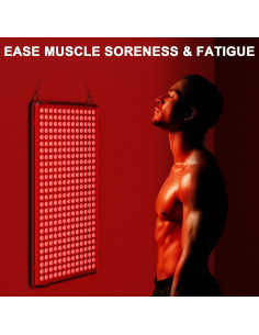 Panel de Luz Roja Terapéutica Anyork 660nm 55.88x29.97cm 2