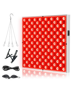 Panel de Terapia de Luz Infrarroja Cabpay 45W 225 LEDs 660nm 850nm