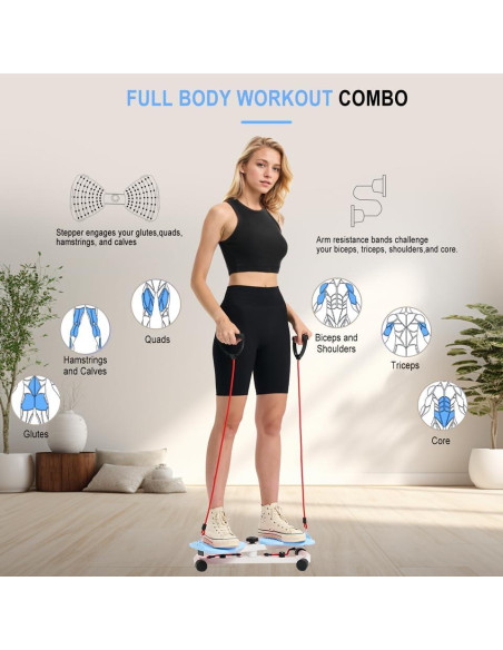 Máquina de Abdominales OSCILANTE SLIM con Tablero de Giro