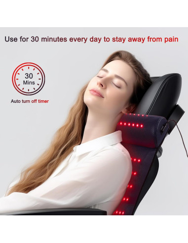 Terapia de Luz Roja Xinheyie 660nm 850nm Alivio Dolor Espalda