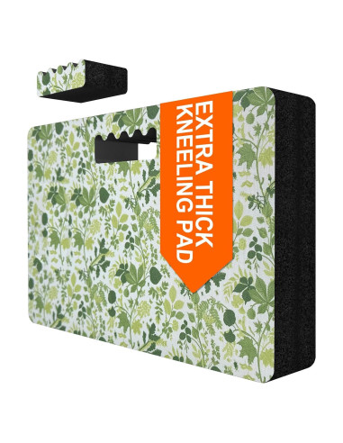 Almohadilla de Rodillas Verde NBR 44.5x29.5x3.8cm Jardinería