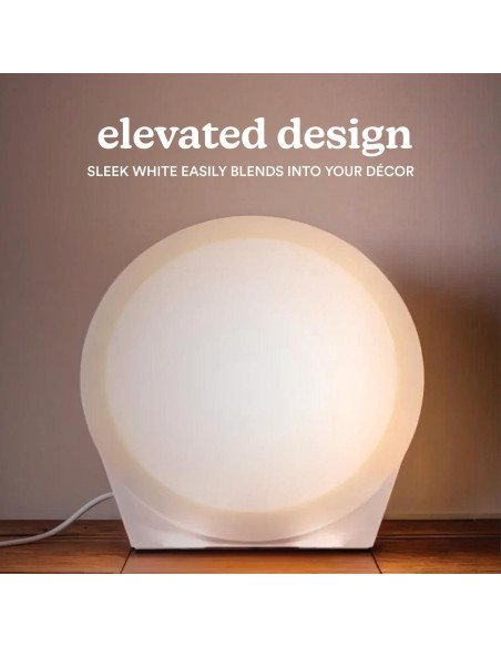 Lámpara de Terapia de Luz Homedics 10,000 Lux LED Sin UV