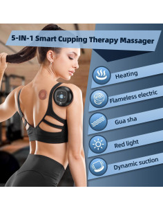 Juego de Ventosas Eléctricas Inteligentes Mydeargo 5-en-1 2