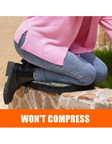 Almohadilla de Rodillas Verde NBR 44.5x29.5x3.8cm Jardinería