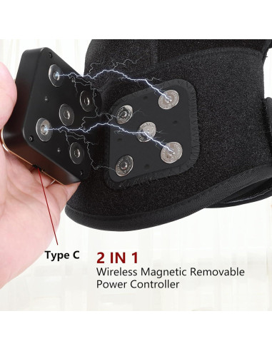 Terapia de Luz Roja Inalámbrica TUOYR para Alivio de Dolor