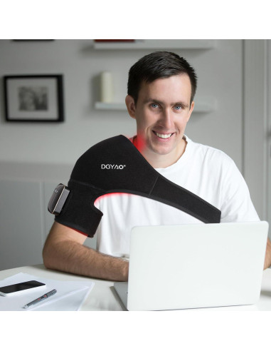 Terapia de Luz Roja Inalámbrica TUOYR para Alivio de Dolor