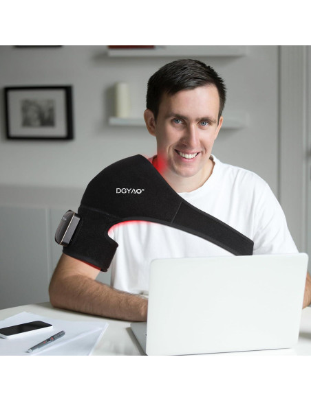 Terapia de Luz Roja Inalámbrica TUOYR para Alivio de Dolor