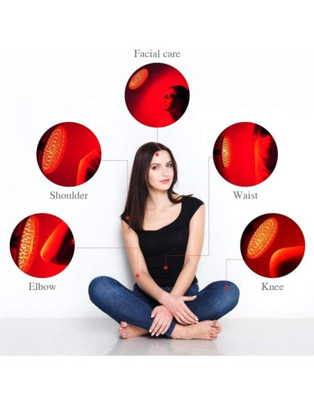 Dispositivo Terapia Luz Roja 338 LEDs mhpoycd 660nm 38cm Dispositivo Terapia Luz Roja 338 LEDs mhpoycd 660nm 38cm