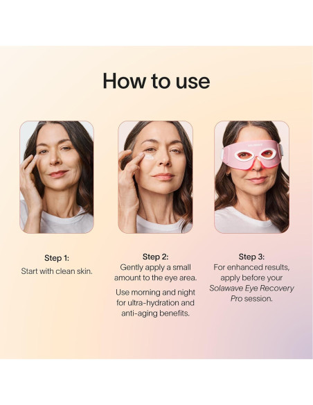 Crema para Ojos Antienvejecimiento Solawave LightBoost 81g Crema para Ojos Antienvejecimiento Solawave LightBoost 81g