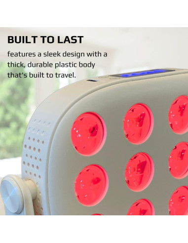 Kit Terapia Luz Roja Portátil First Round FRP 650nm 850nm