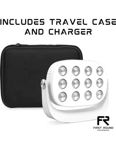Kit Terapia Luz Roja Portátil First Round FRP 650nm 850nm