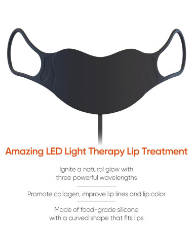 Dispositivo de Aumento de Labios LED Estanana - Terapia Luz Roja