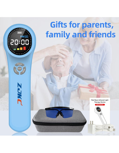 Terapia de Luz Roja ZJKC 980nm 810nm 660nm Alivio Dolor