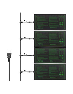 Almohadilla Térmica Seedfactor 4 Pack para Plántulas 25.4x50.8cm