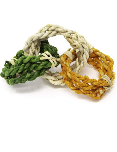 Anillos Torcidos Oxbow para Conejos y Cobayas - Juguetes Enriquecidos