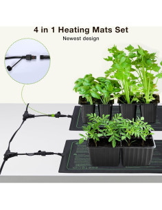 Almohadilla Térmica Seedfactor 4 Pack para Plántulas 25.4x50.8cm 2