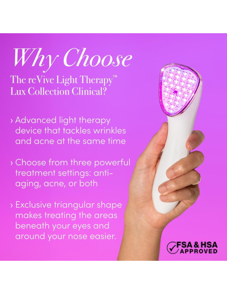 reVive Terapia de Luz Lux Clínica Antienvejecimiento y Acné reVive Terapia de Luz Lux Clínica Antienvejecimiento y Acné