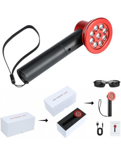 Terapia de Luz Roja NINSI LR-19 LED Portátil 3 Modos 2