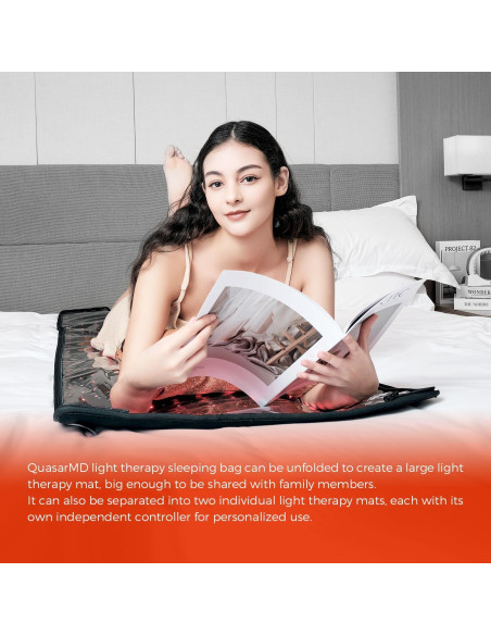 Alfombra Terapia Luz Roja QuasarMD 182,88 cm Alivio Dolor Alfombra Terapia Luz Roja QuasarMD 182,88 cm Alivio Dolor