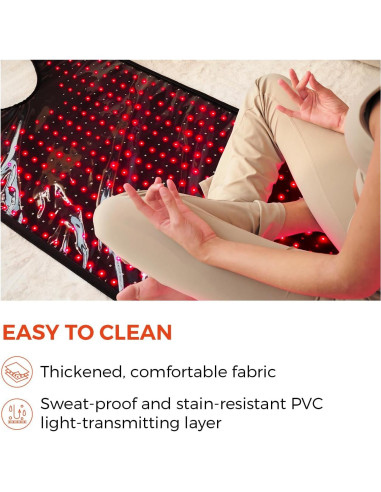 Alfombra Terapia Luz Roja QuasarMD 182,88 cm Alivio Dolor