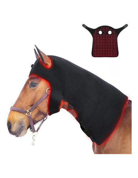 Dispositivo de Terapia de Luz Roja e Infrarroja para Caballos