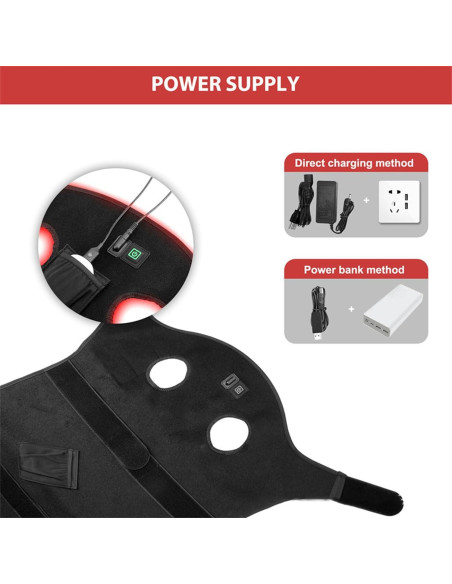 Dispositivo de Terapia de Luz Roja e Infrarroja para Caballos