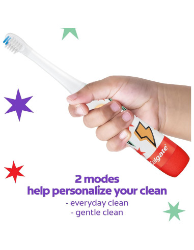 Cepillo de dientes eléctrico Colgate Advanced Cavity Fighter niños