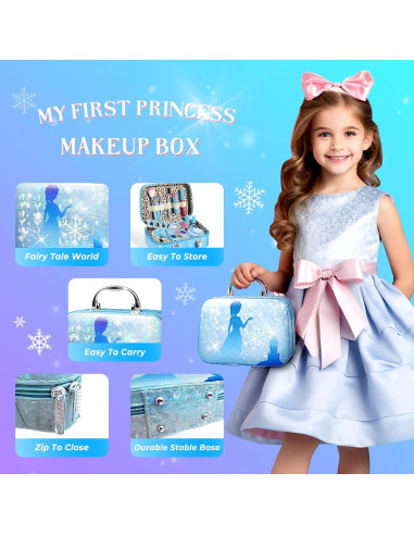 Kit de Maquillaje Lavable para Niñas INNOCHEER 25 en 1