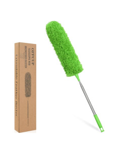 Plumero Telescópico OFFCUP de Microfibra 254 cm Verde