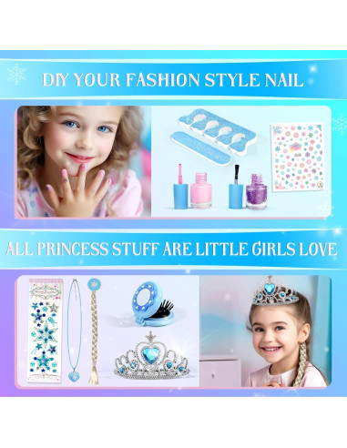 Kit de Maquillaje Lavable para Niñas INNOCHEER 25 en 1