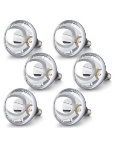 VIHOSE 6 Bombillas de Calor 250W E26 para Reptiles y Mascotas
