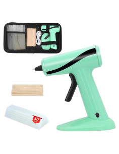 Pistola de Pegamento Inalámbrica ZOSIMP con 30 Palitos