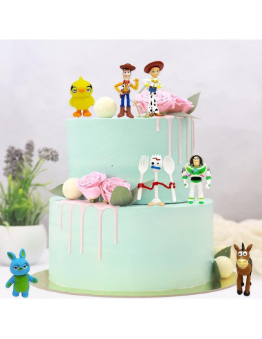 Juego de Figuras de Acción Toy Story Woody Buzz Jessie 7 Pzas