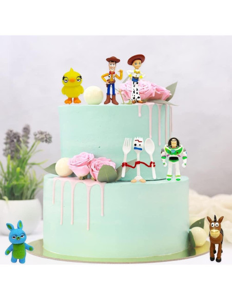 Juego de Figuras de Acción Toy Story Woody Buzz Jessie 7 Pzas