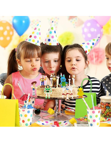 Juego de Figuras de Acción Toy Story Woody Buzz Jessie 7 Pzas