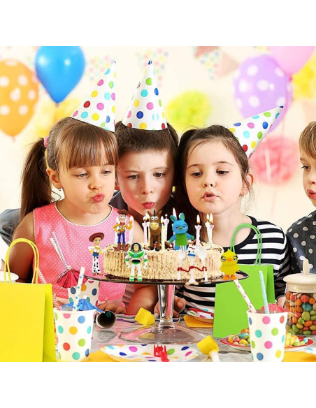 Juego de Figuras de Acción Toy Story Woody Buzz Jessie 7 Pzas