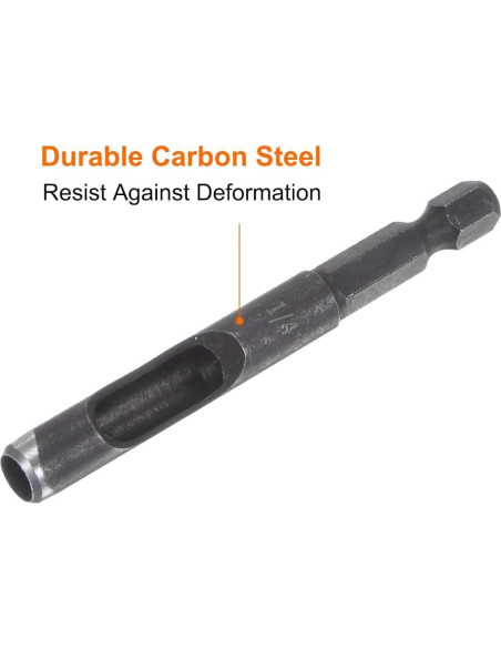 Perforador de Agujeros de Cuero HARFINGTON 6.4mm y 9.5mm