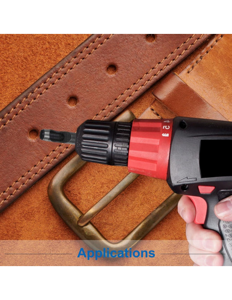 Perforador de Agujeros de Cuero HARFINGTON 6.4mm y 9.5mm
