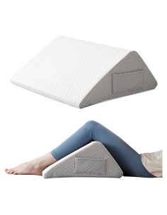 Almohada en Cuña para Rodillas Ruqmuis 60x48x20 cm Alivio Dolor