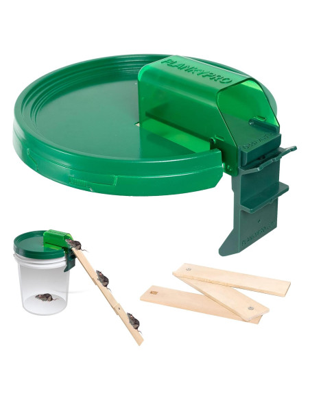 Trampa de Ratones y Ratas PlankyPro V2 con Tábula Intercambiable