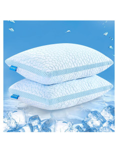 Almohada Enfriamiento QUTOOL Doble Cara Queen Set 2
