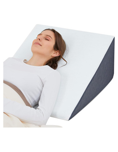 Cojín en forma de cuña Touchutopia 60x60 cm Espuma Viscoelástica