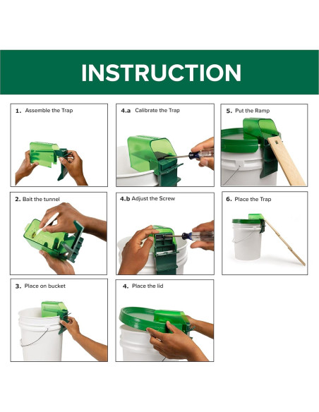 Trampa de Ratones y Ratas PlankyPro V2 con Tábula Intercambiable