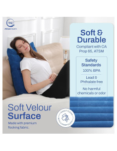 Almohada Inflable en Forma de Cuña AllSett Health 61x58cm 2