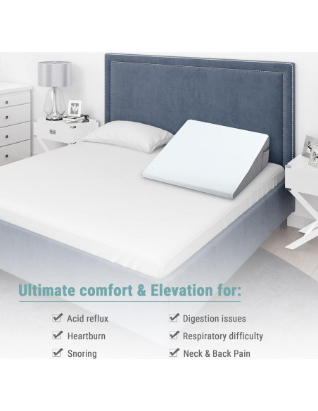 Cojín en Cuña Ergonomico Howhom 20 cm Espuma Lavable