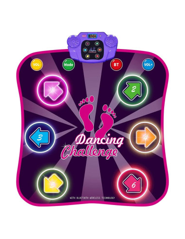 Alfombra de Baile Electrónica Bambilo - 6 Botones Iluminados